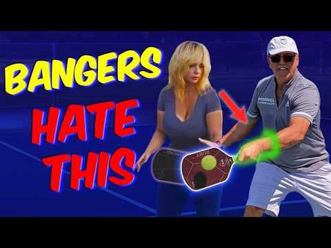 How to Beat Bangers in Pickleball: 2 Game-Changing Strategies