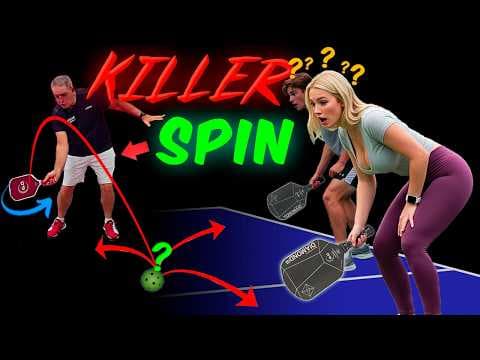 Mastering Backspin and Cut Spin: Elevate Your Pickleball Game with These Game-Changing Shots