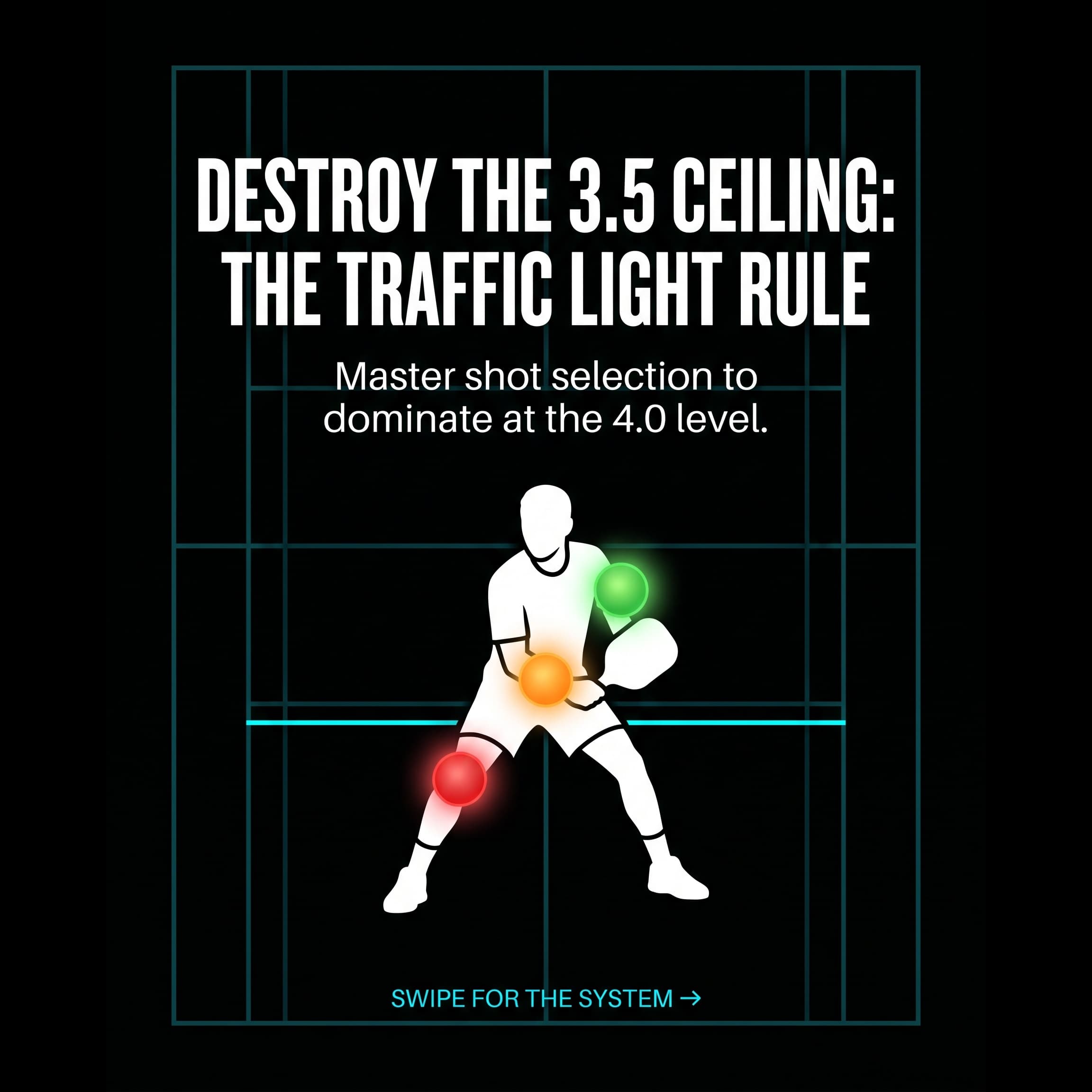Destroy the 3.5 Ceiling: The Traffic Light Rule - master shot selection to reach 4.0