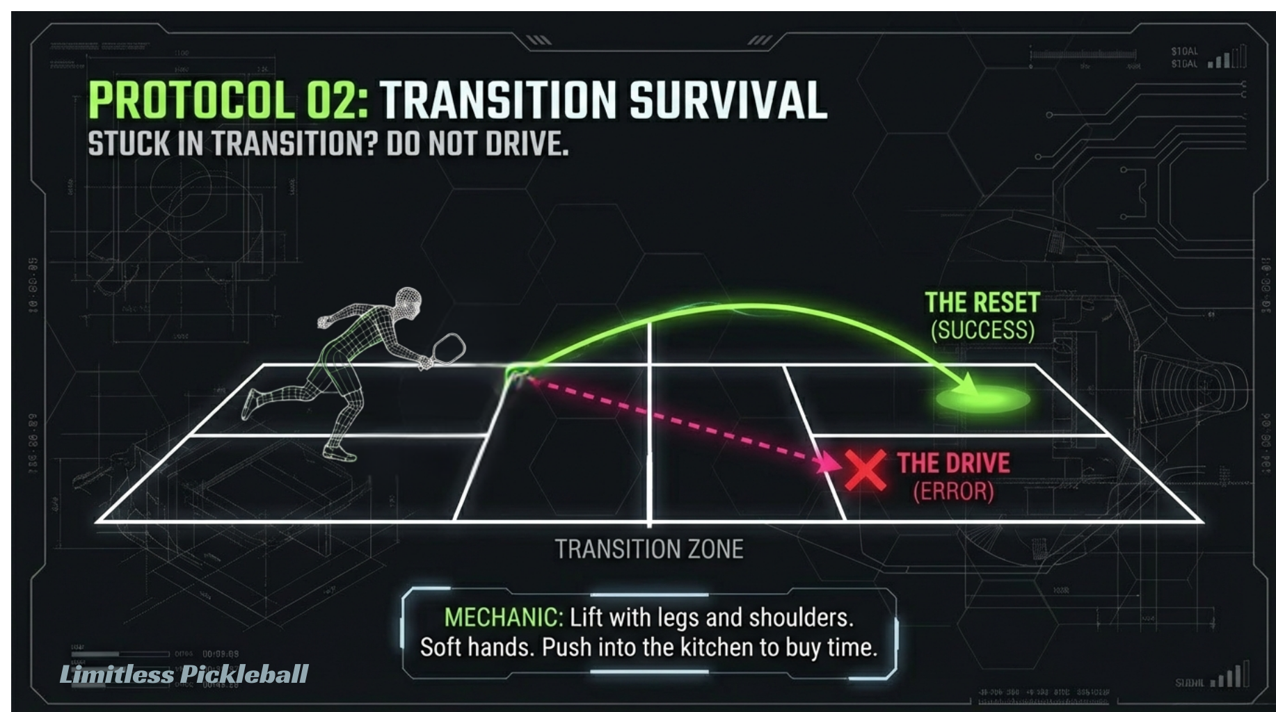 Transition zone diagram